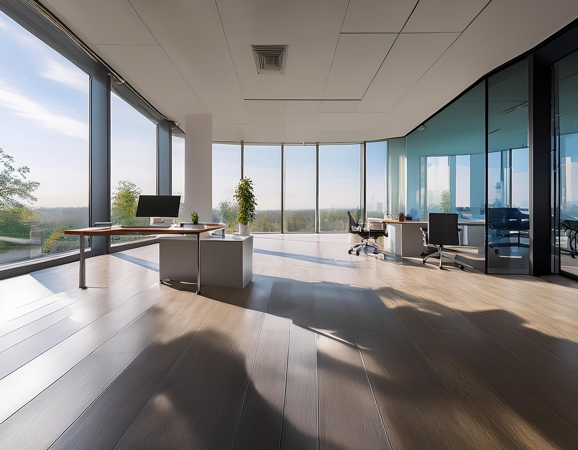 Elegantes Bürointerieur einer Steuerberatungskanzlei